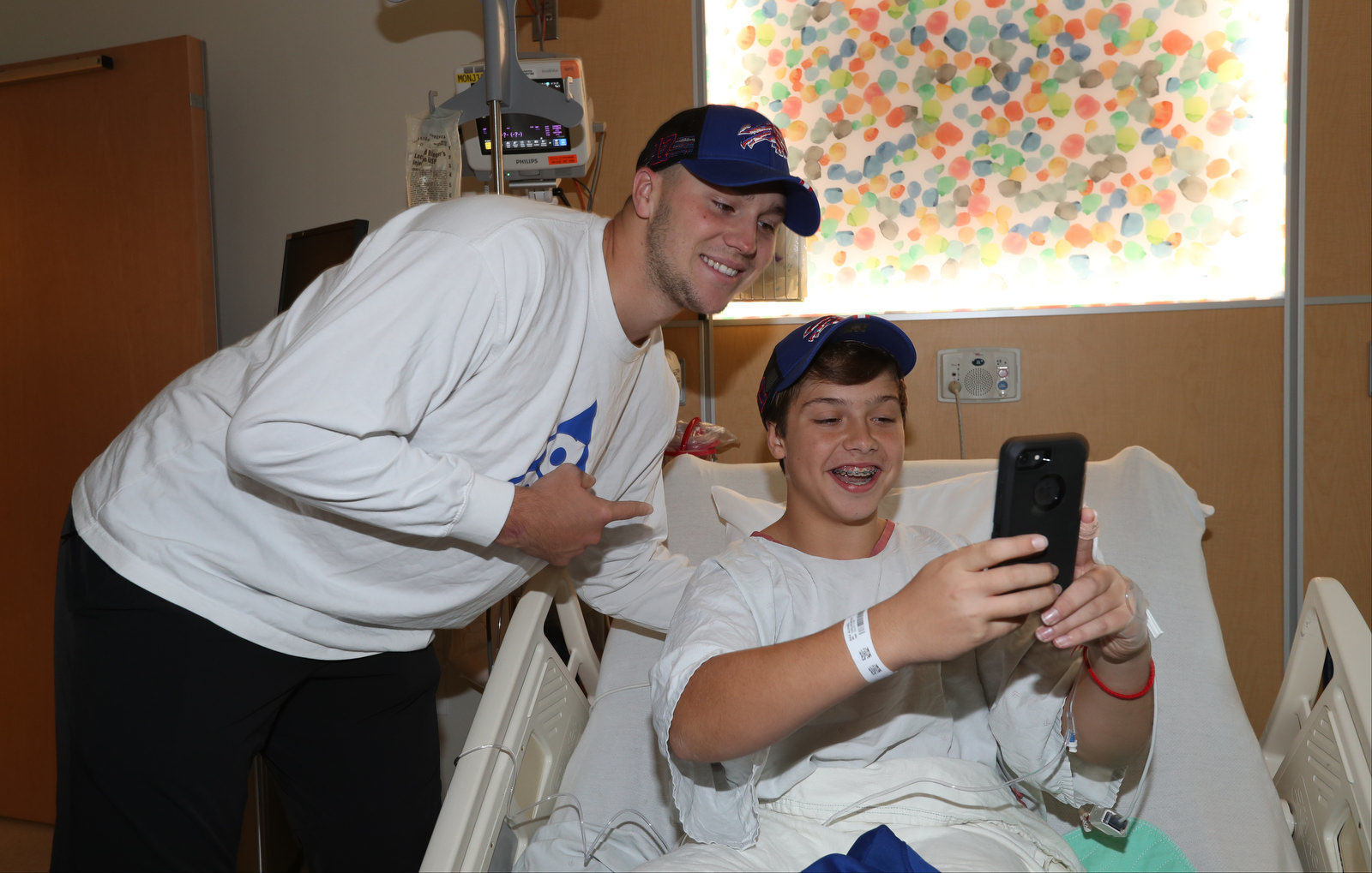 Bills' Josh Allen donates $17K to hospital