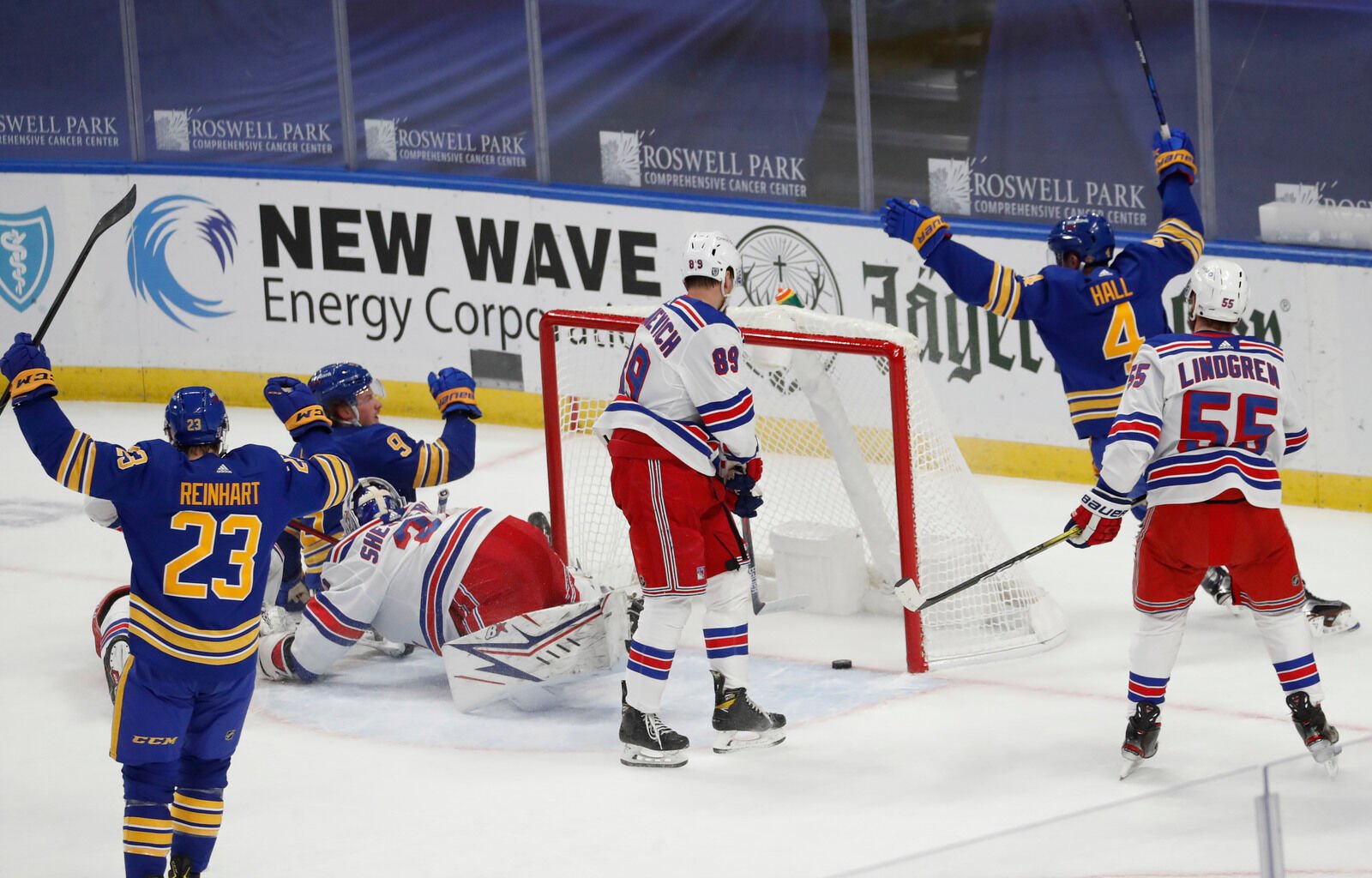 Live coverage New York Rangers at Buffalo Sabres