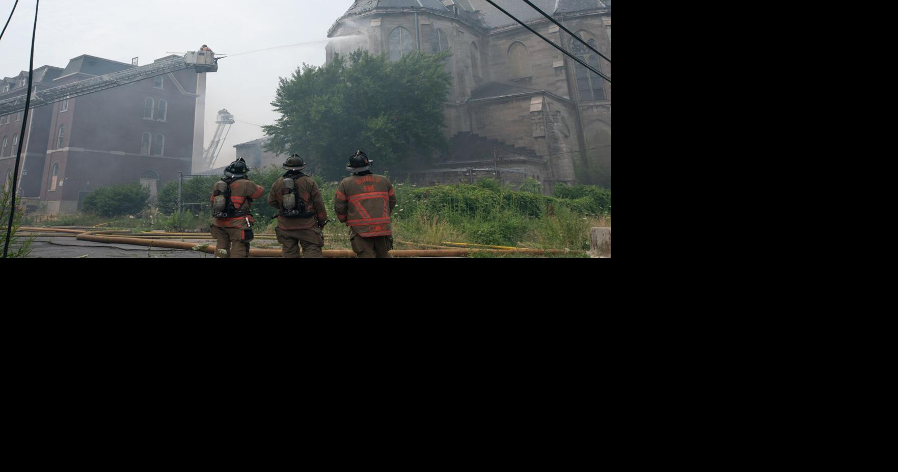 Fire reported at former St. Ann's Church in Buffalo