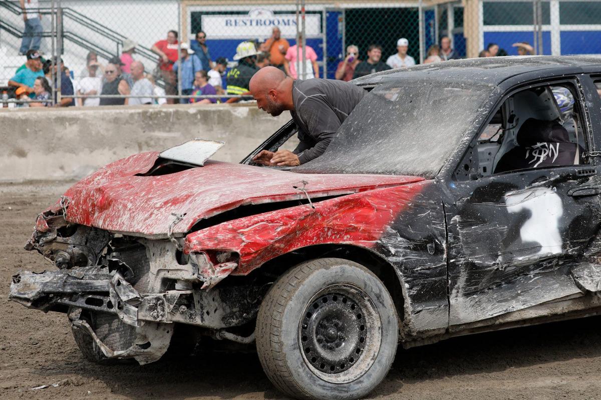 Demolition Derby At The Erie County Fair Multimedia Buffalonews Com