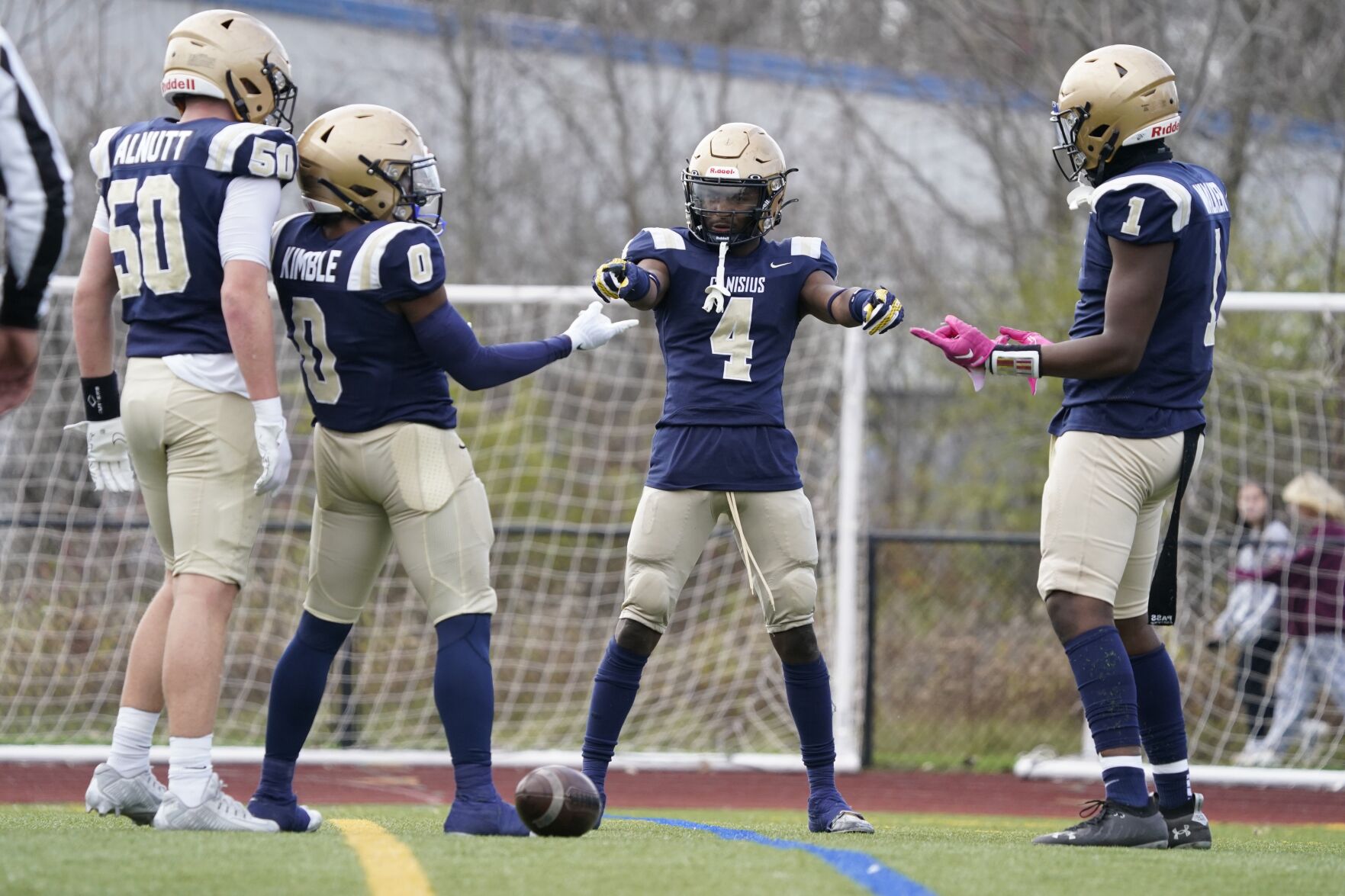 Canisius High School dominates St. Joseph’s Collegiate Institute with a resounding 42-0 victory in their 100th meeting