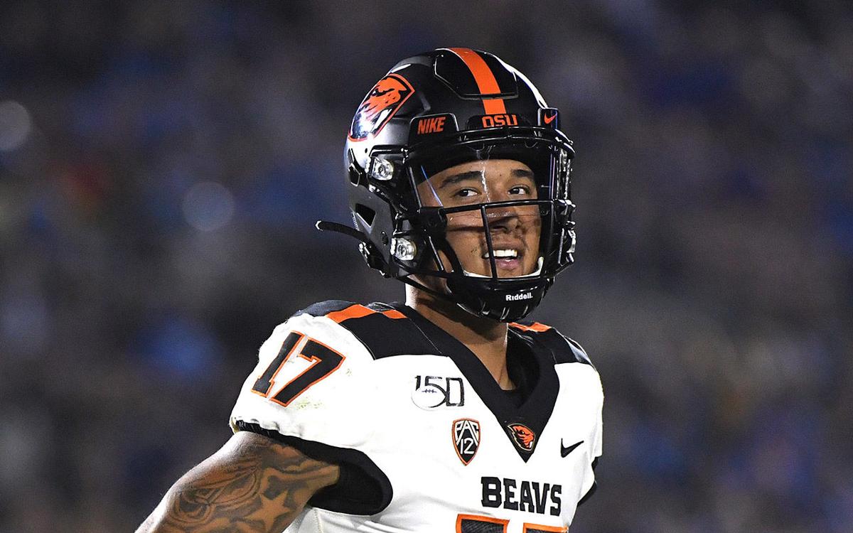 Former Oregon State star Isaiah Hodgins said he played in N.Y.