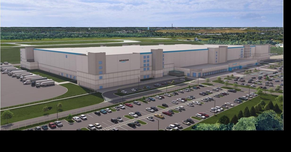 Amazon hits construction milestone on Niagara County center – but still no opening date