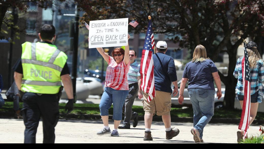 Watch Now Protesters At Niagara Square Say They Want Everything