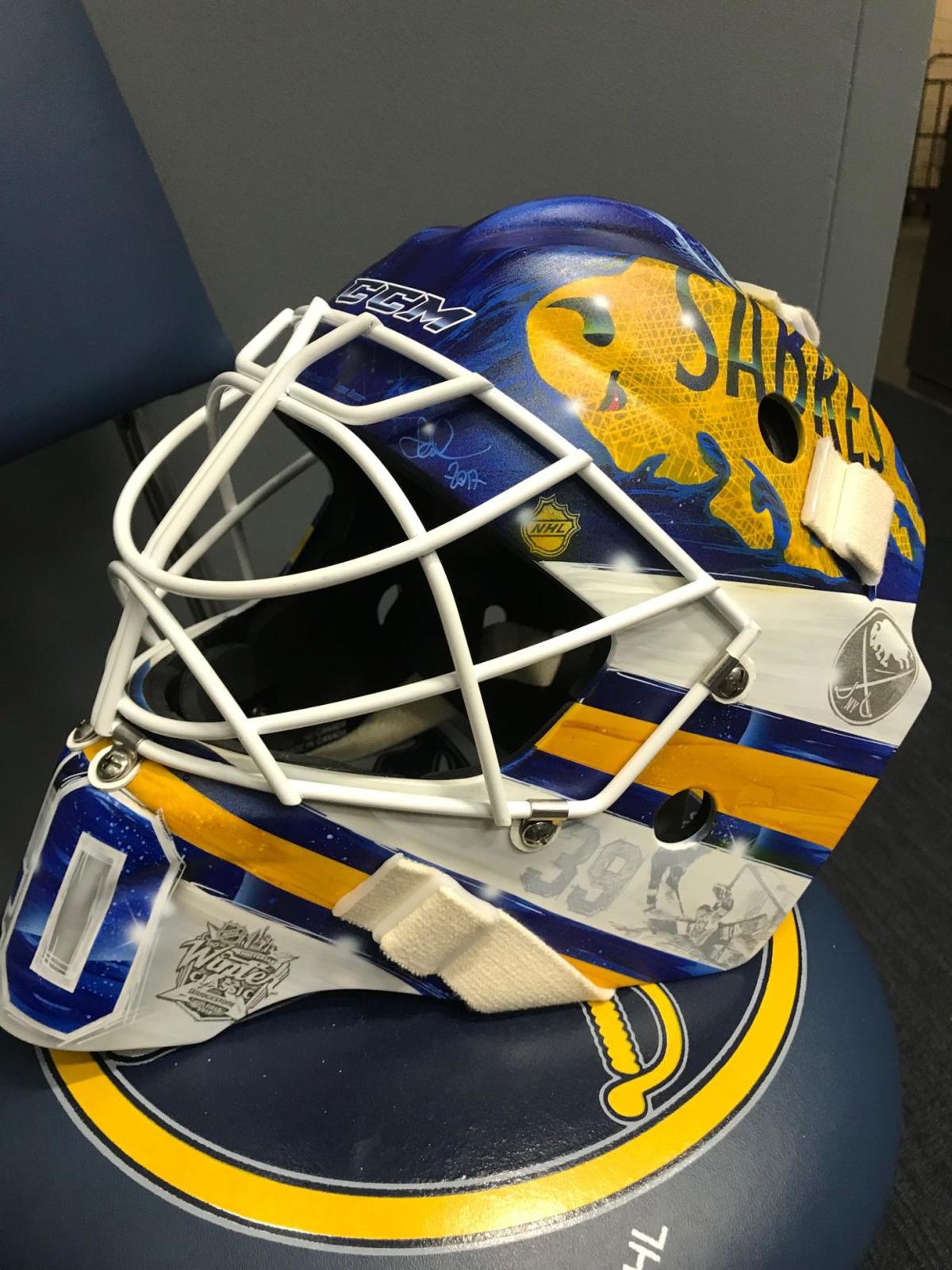 Lehner Cranks Up Winter Classic Prep With New Masks Buffalo