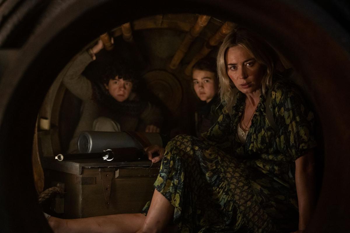 A Quiet Place Part II family