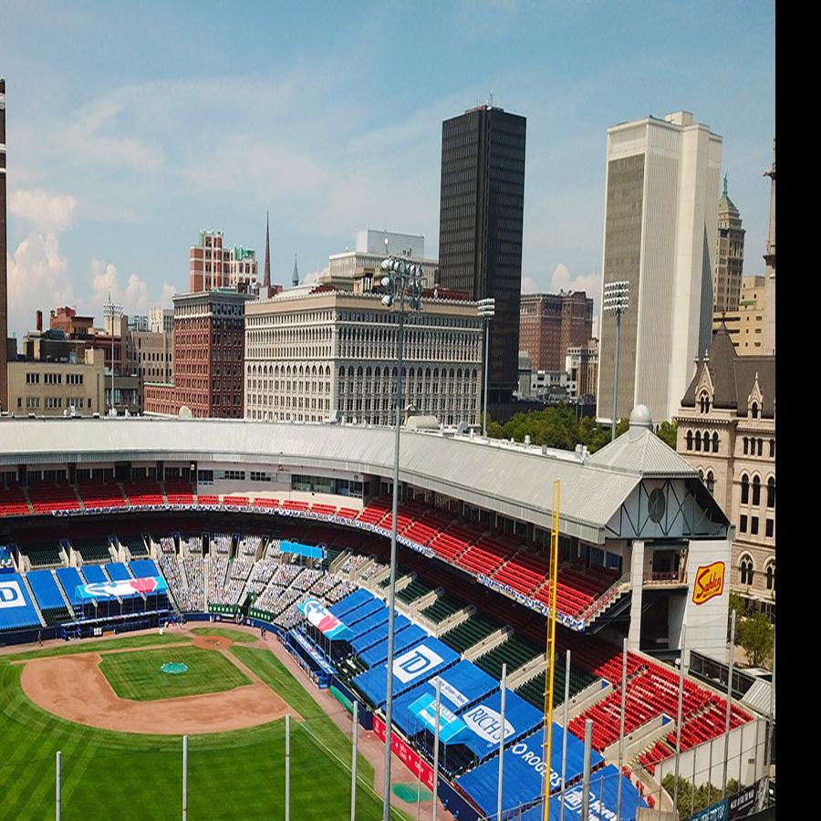 Watch Now Blue Jays Unveil Sahlen Field S Transformation On Eve Of Opener Professional Buffalonews Com