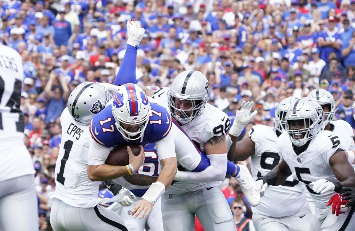 Buffalo Bills pummel Las Vegas Raiders in statement 38-10 win