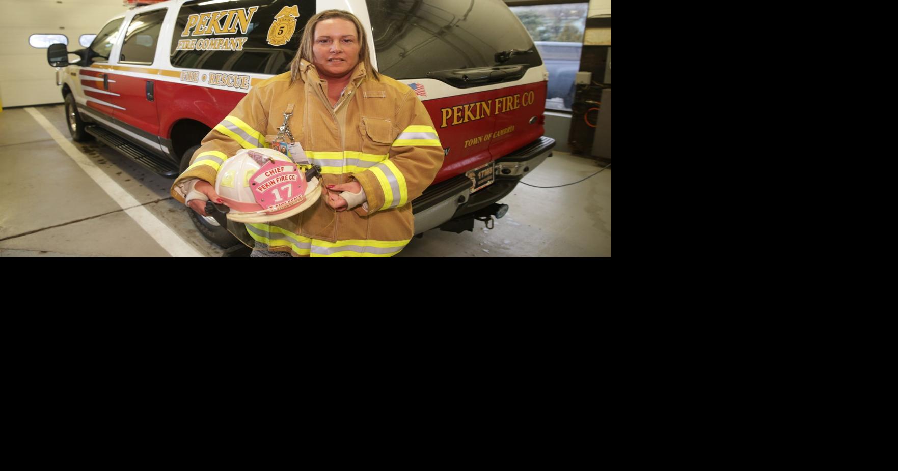 Female chief of Pekin Fire Company a first for Niagara County