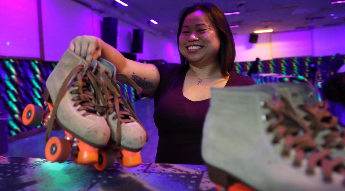 Experience This Roller Skating At Rainbow Rink Entertainment