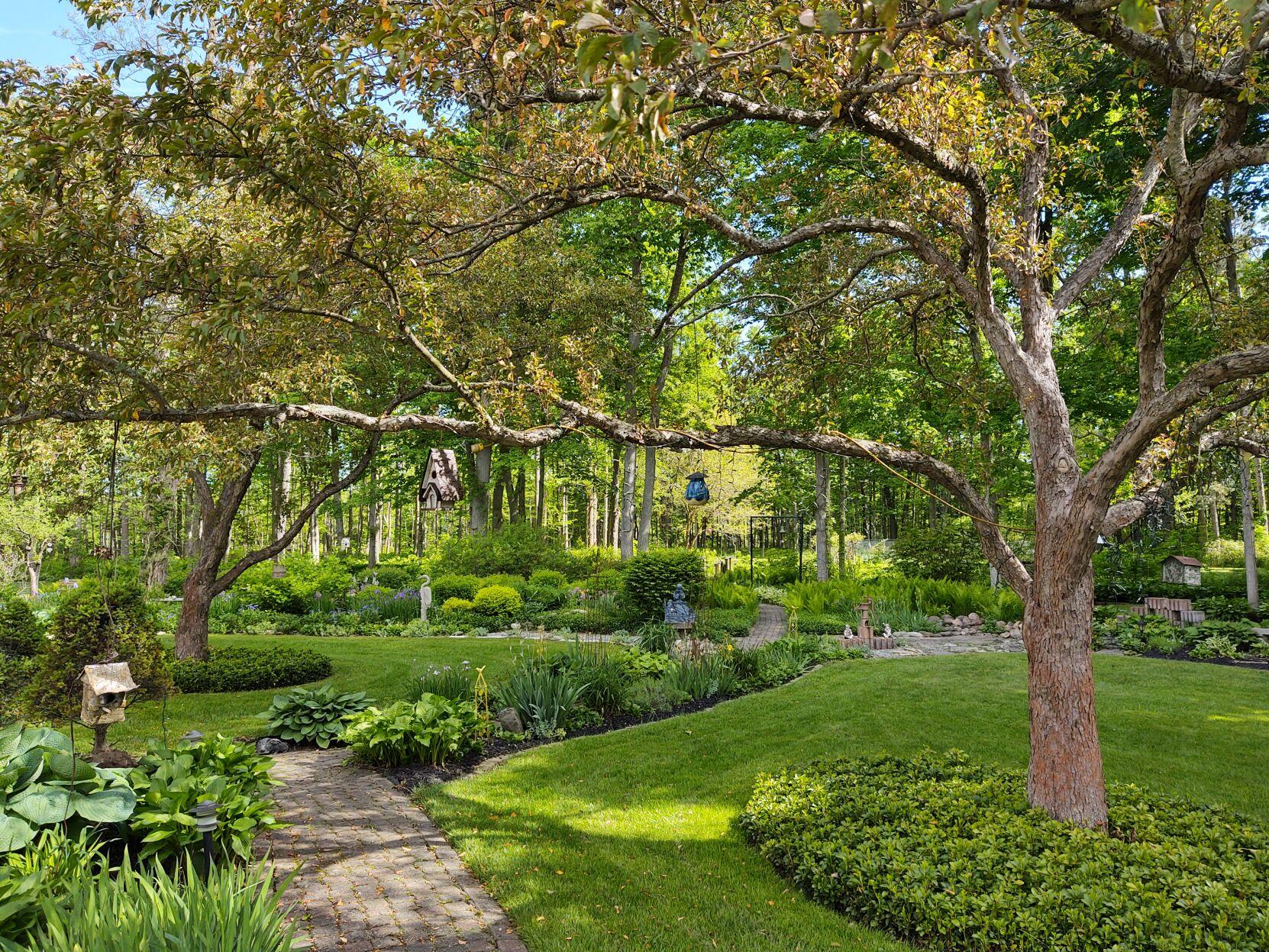 Home Of The Week In Alden A Garden Fairy Tale Continues Home Garden Buffalonews Com