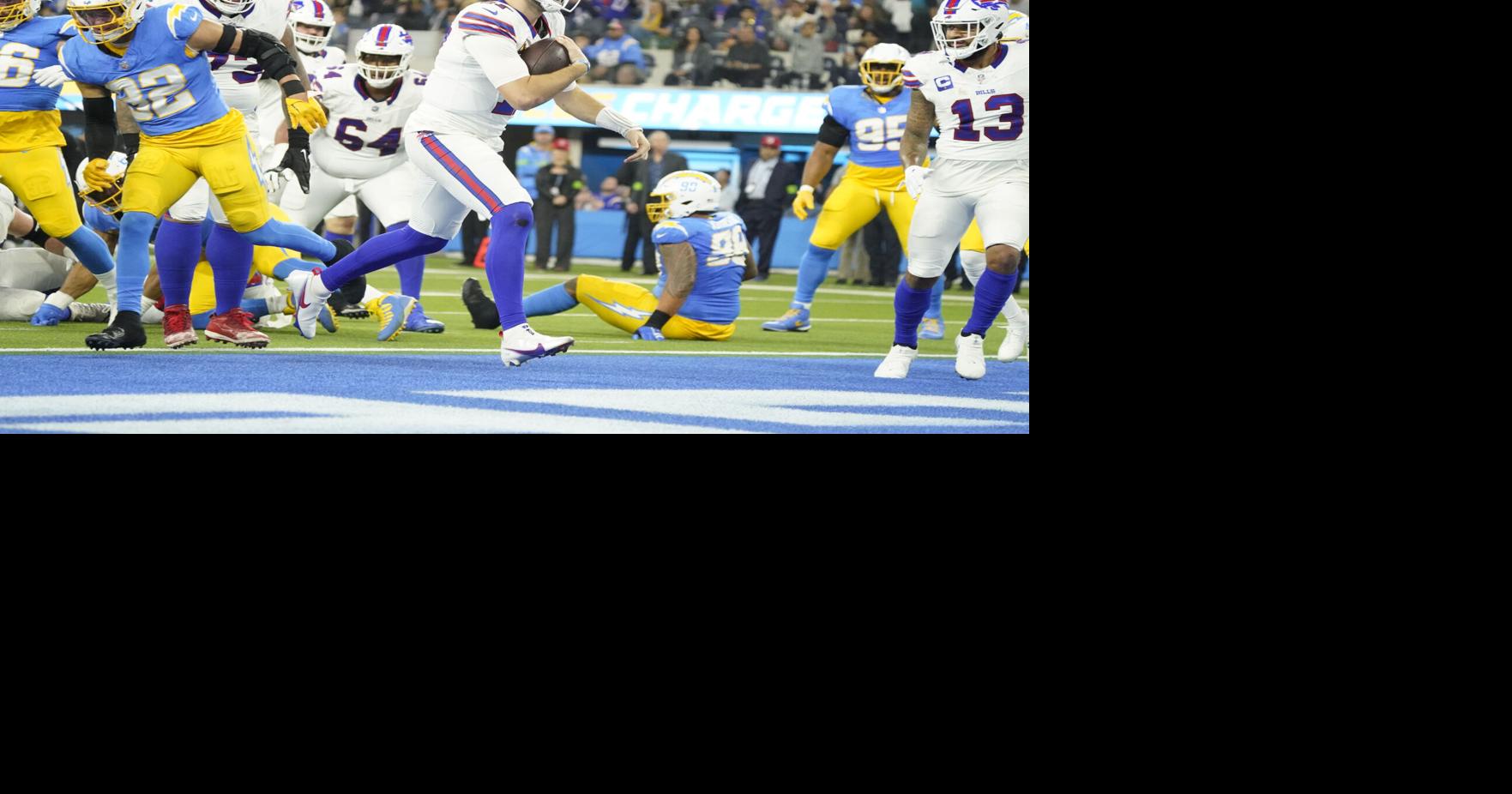 Josh Allen's rushing TDs help Bills lead NFL in red zone