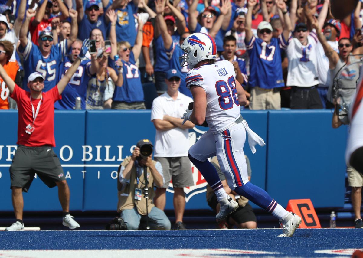 Bills' Dawson Knox keeps opening eyes with attention-grabbing plays