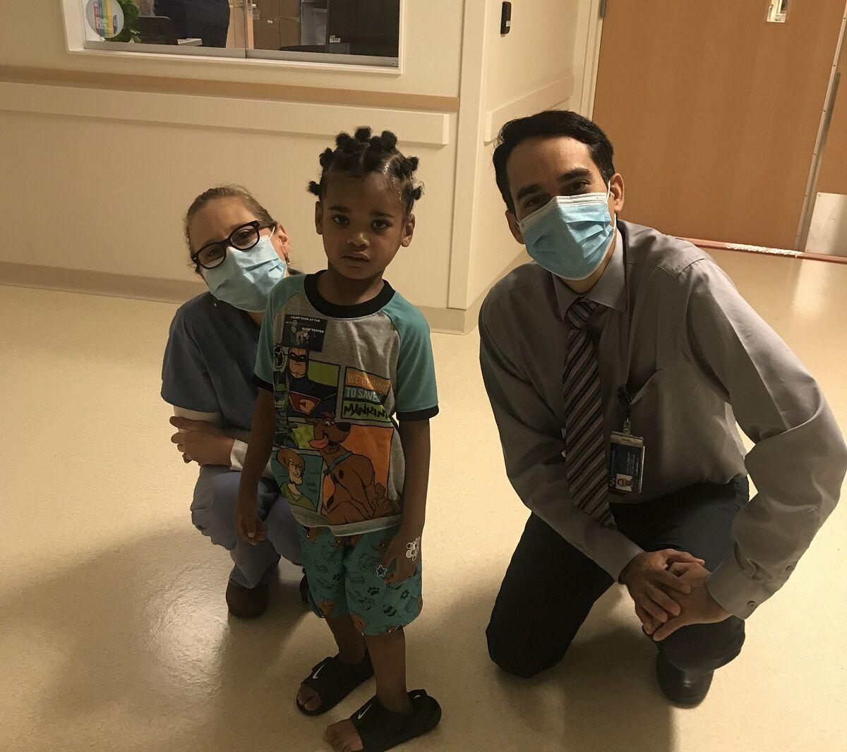 Drs. Amanda Hassinger and Alberto Monegro