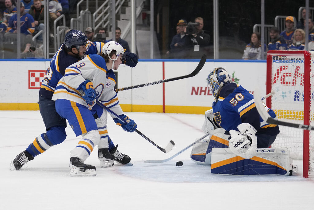 Sabres Fail To Take Advantage Of Chances In Loss To Blues