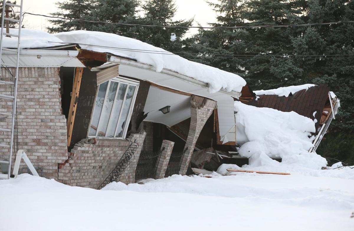 After collapse under weight of snow, Alden couple find they ‘don’t have