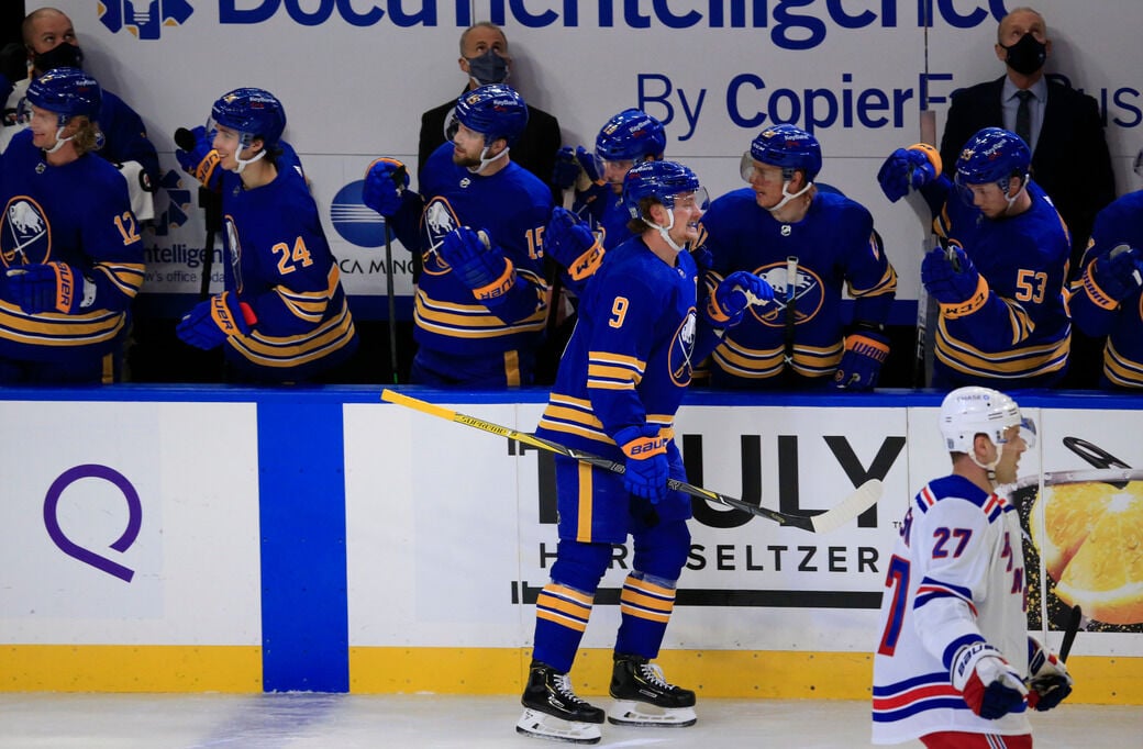 Jack Eichel's first goal, special teams help Sabres beat Rangers