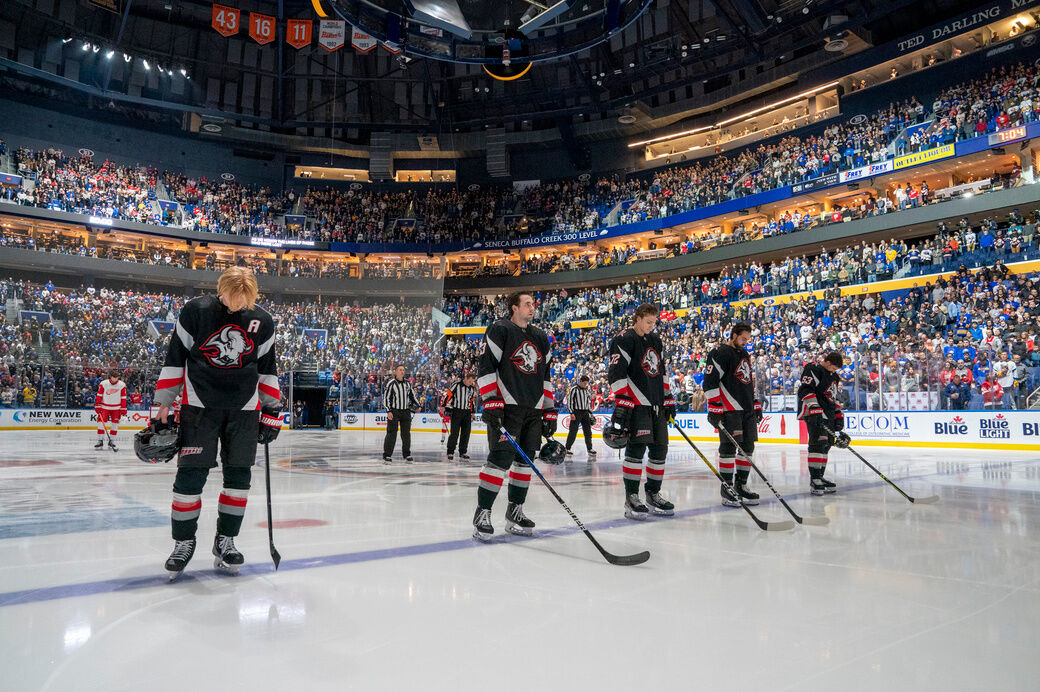 storm postpones Columbus Blue Jackets and Buffalo Sabres game