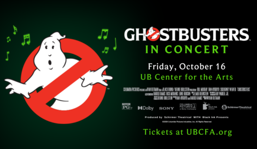 Ghostbusters in Concert to Be Presented at the UB Center For The Arts this October