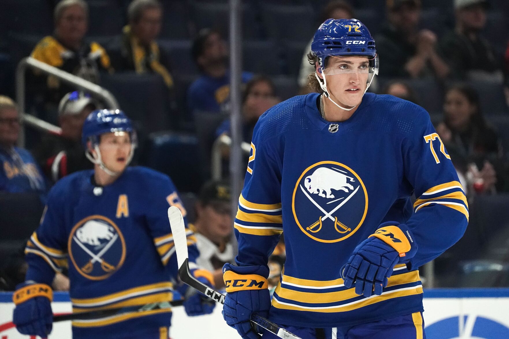 Tage Thompson, Casey Mittelstadt headline Sabres roster for Pittsburgh