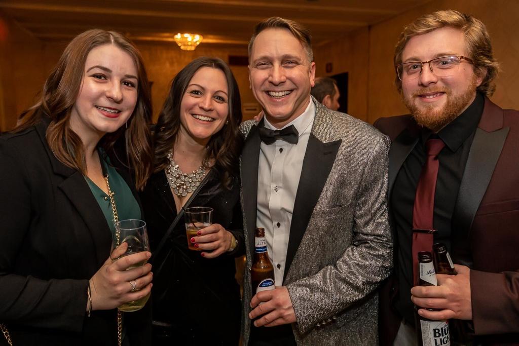 Smiles at Statler City Ice Ball on New Year's Eve ...