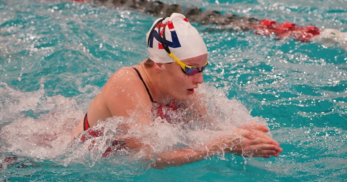 Meredith Riccabah Meredith Roberts ready for NY State swim championships