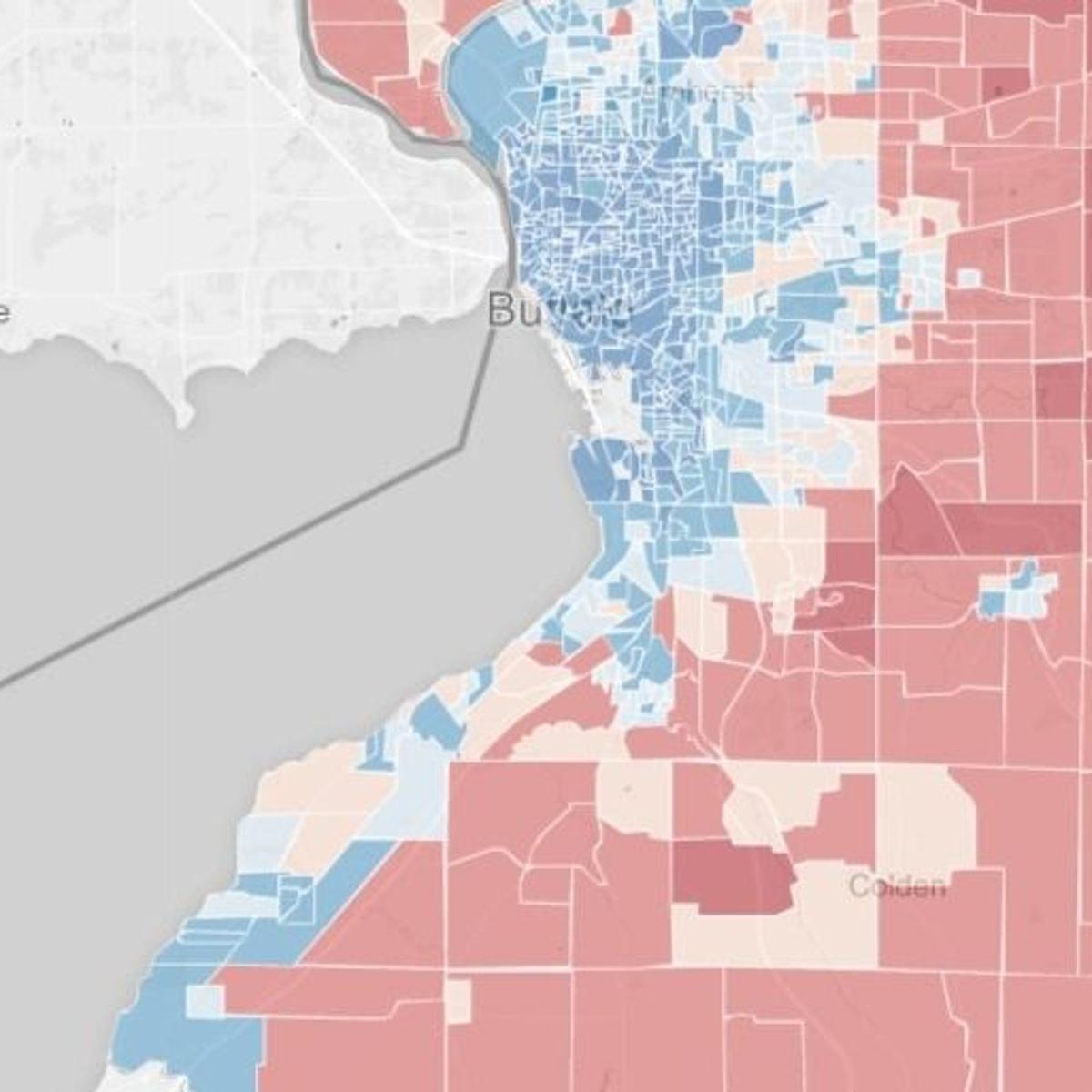 Did Your Neighborhood Vote For Obama Or Romney 2012 District Results Local News Buffalonews Com