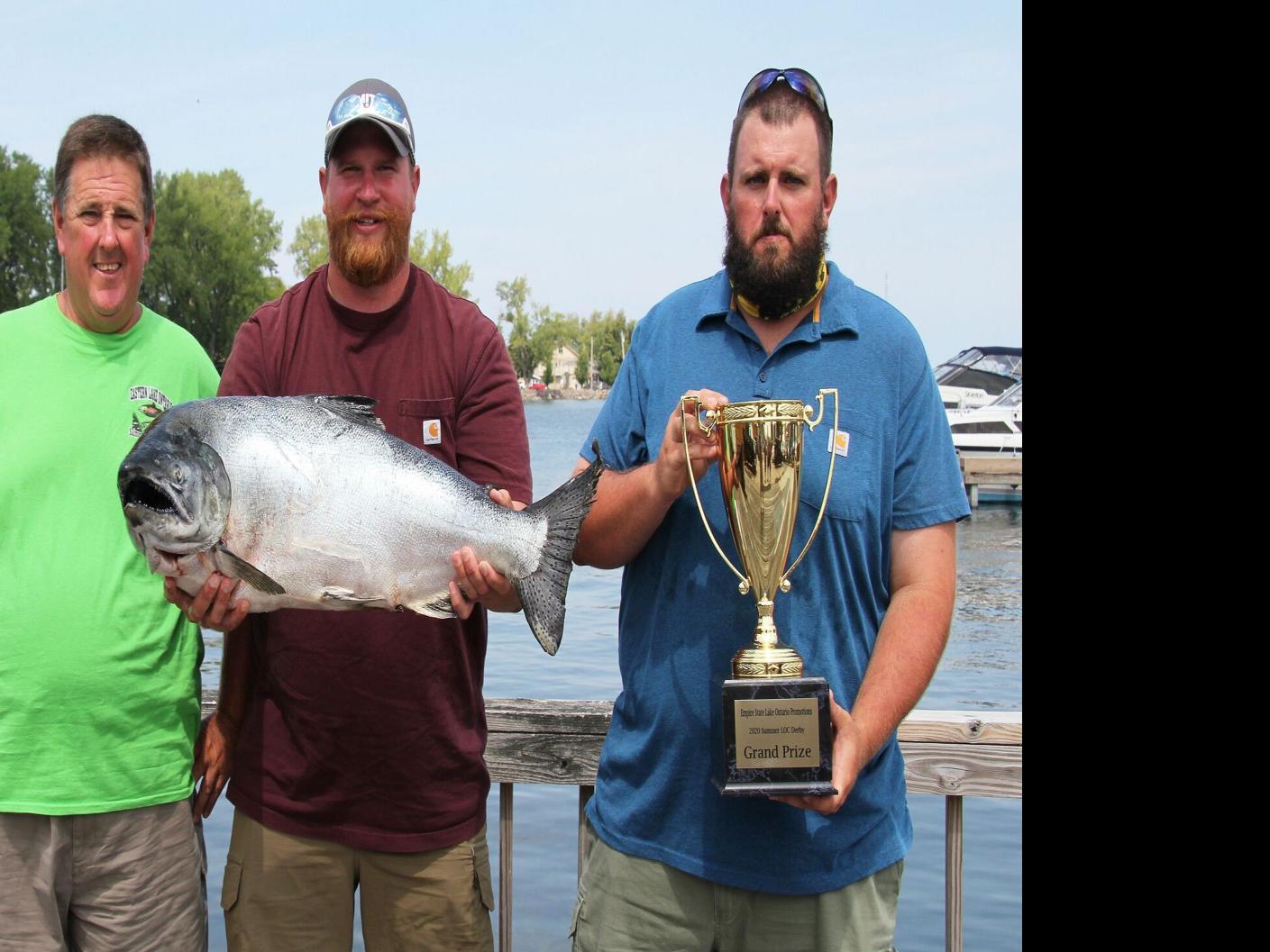 30 6 Pound Salmon Nets Summer Loc Derby Victory Buffalo Sports Buffalonews Com