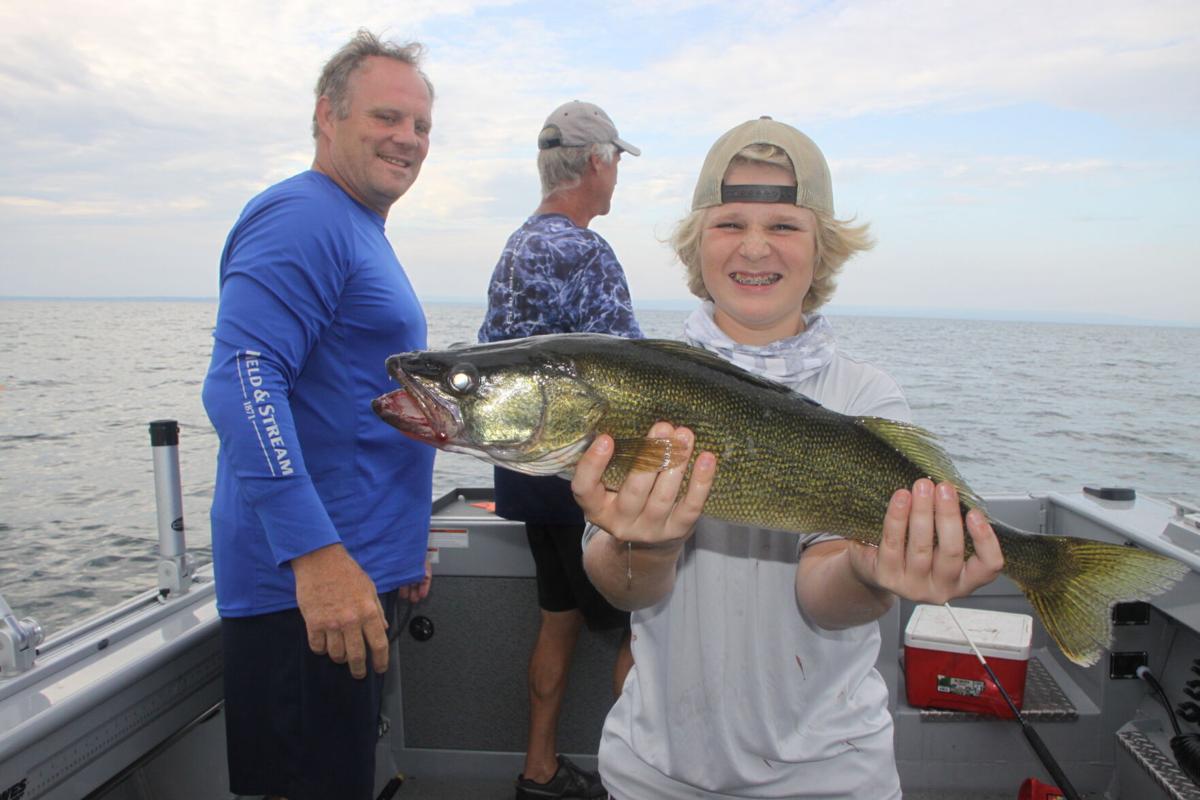 Rob and Robert Ray and fish