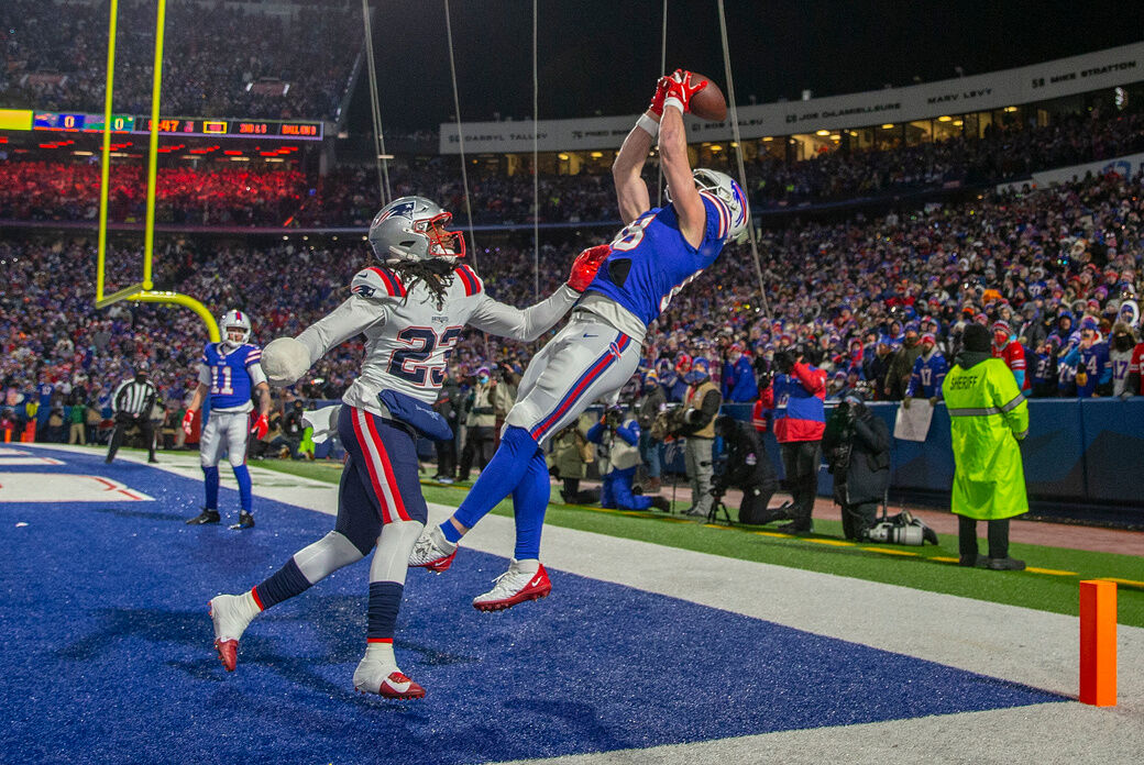 A big day overall for Buffalo, with groundbreaking on a new #Bills stadium  also today. RapSheet @ Harry Scull Jr @hsjrphoto Groundbreaking for the new  #Bills stadium at Sam Rendering are subject