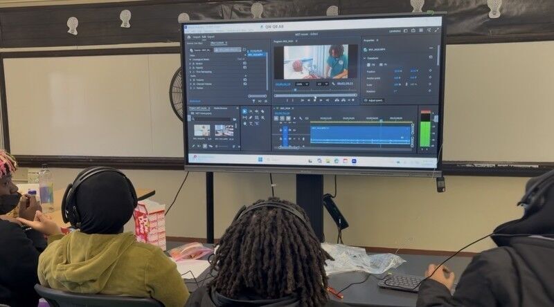 Student Technology Leadership Program | Student Leaders Prepare for Film Festival Premiere