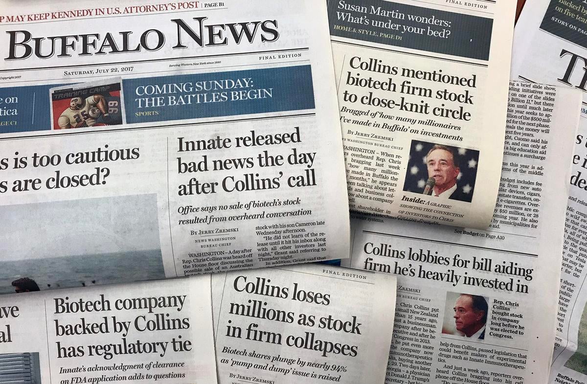 Krønike Retfærdighed sprede The Briefing: The Chris Collins, Innate coverage began with a lie | Local  News | buffalonews.com