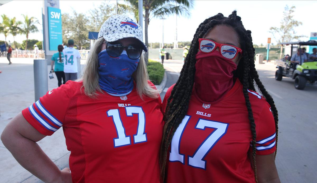 Photos: Bills fans show up in full force at Hard Rock Stadium in Miami