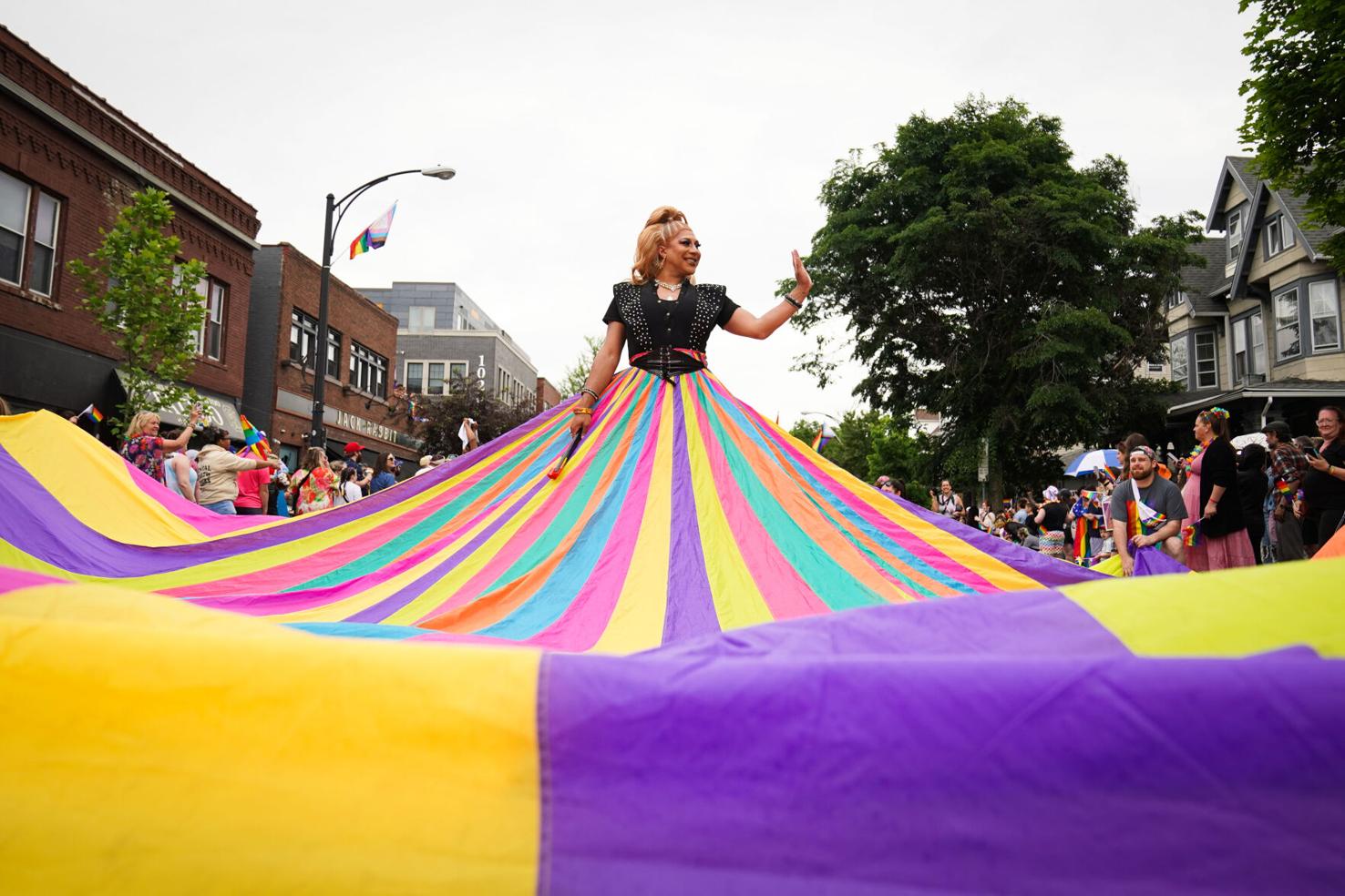 Photos Revelers at the 2024 Buffalo Pride Parade