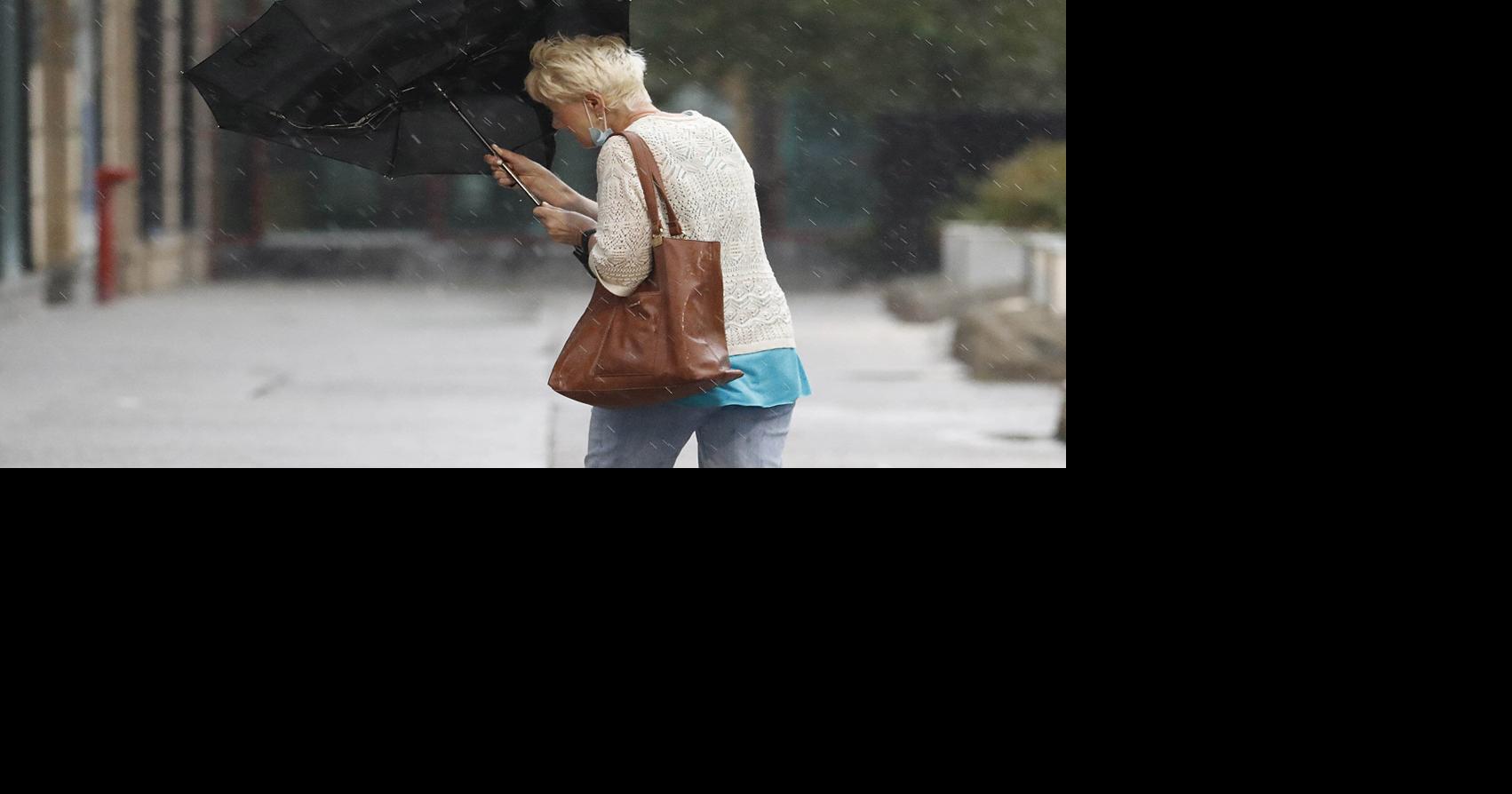Hold onto your hat today, high wind warning in effect
