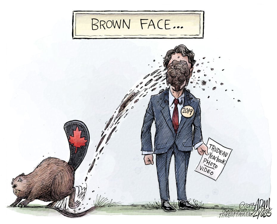 Adam Zyglis: Justin Trudeau Adam Zyglis: Justin Trudeau
