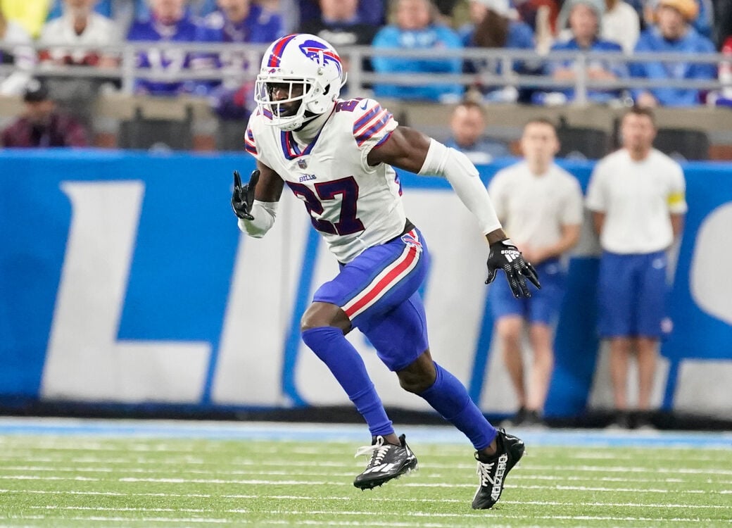 Photo of Bills' Draping Tre White's Jersey on Table Goes Viral