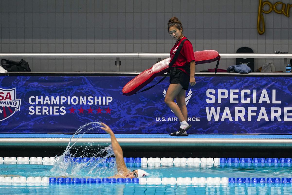 Column: A salute to lifeguards, who are even needed at the Olympic