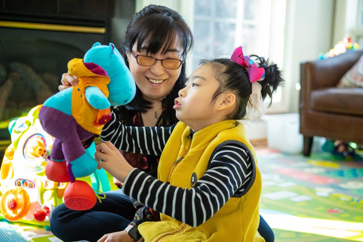 Soo-Kyung Lee and daughter Yuna