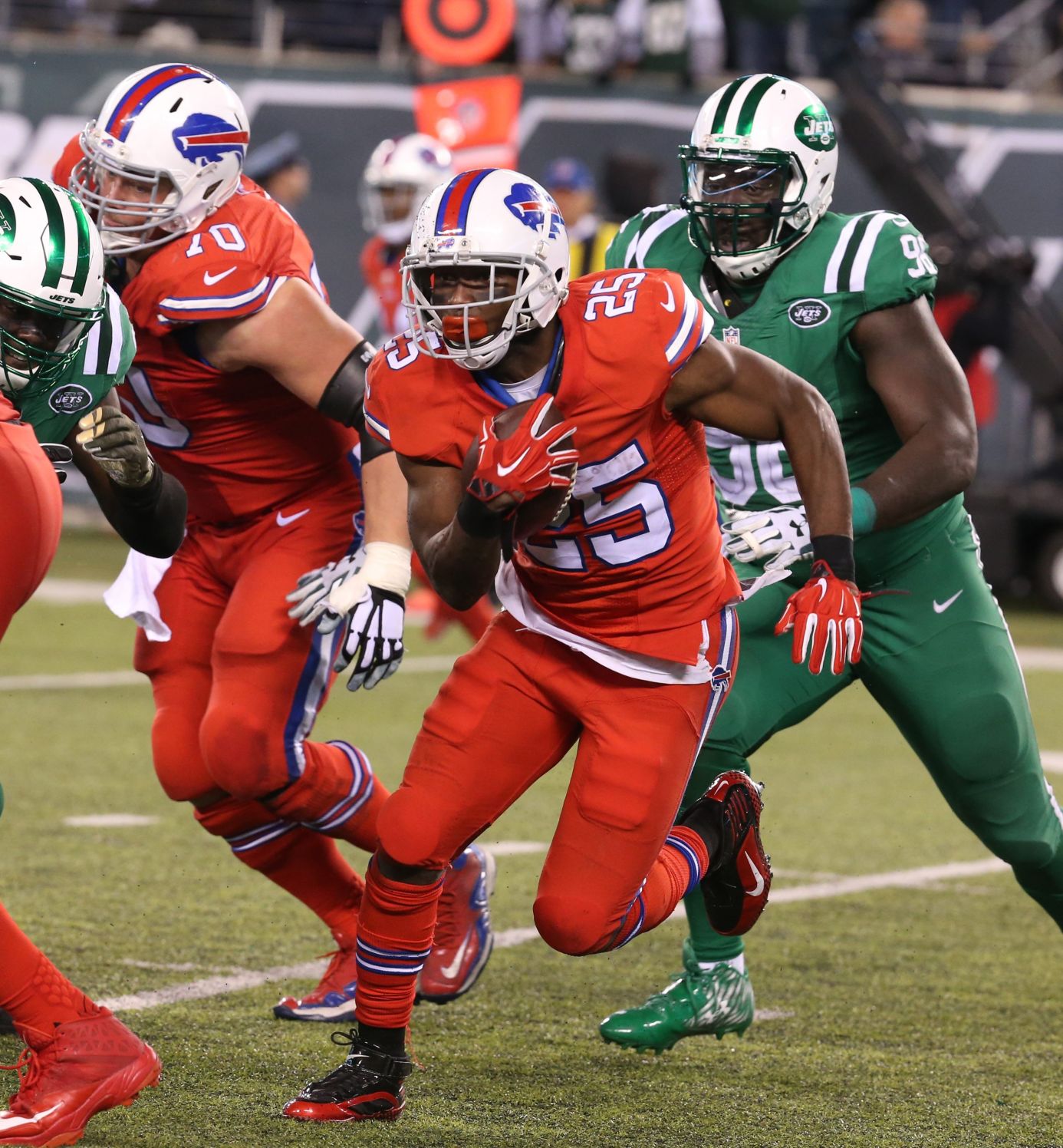 Bills all red store jerseys