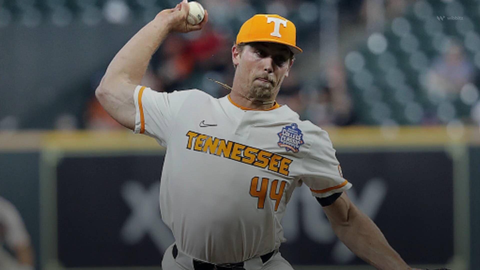 Tennessee baseball pitcher Ben Joyce throws 103 mph vs UNC Asheville