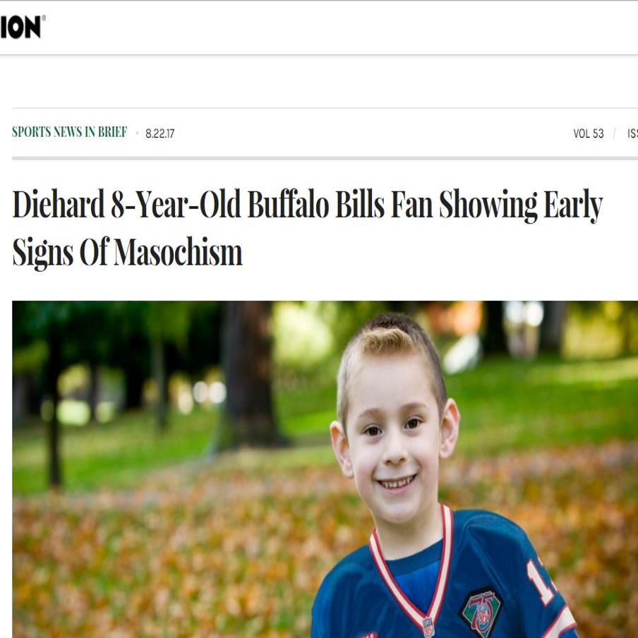 The Onion Scores With Fake News About Troubled Bills Fan Buffalo Bills News Nfl Buffalonews Com