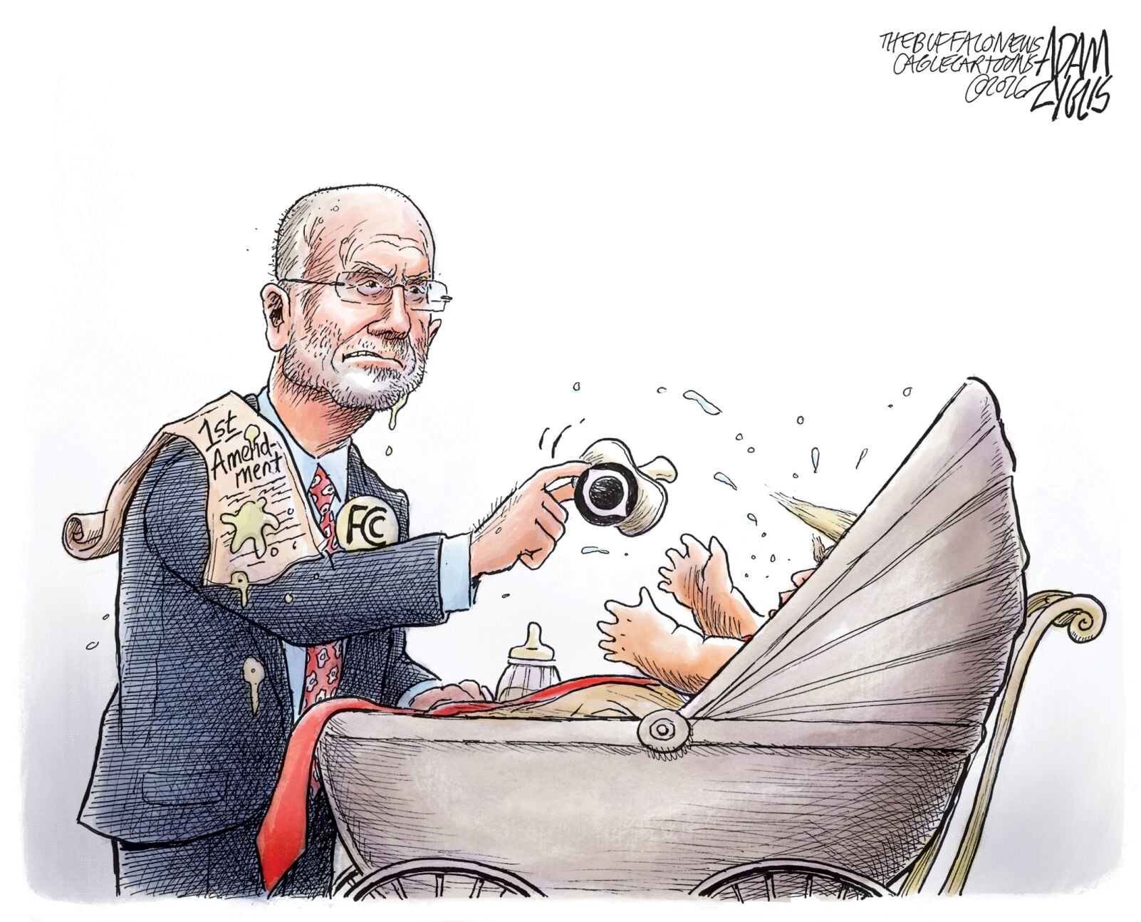 Adam Zyglis: On a Roll