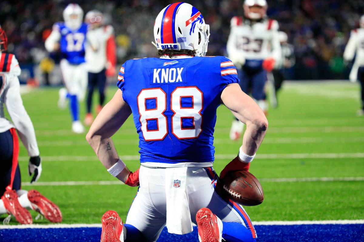 Dawson Knox talks Bills training camp at Fisher