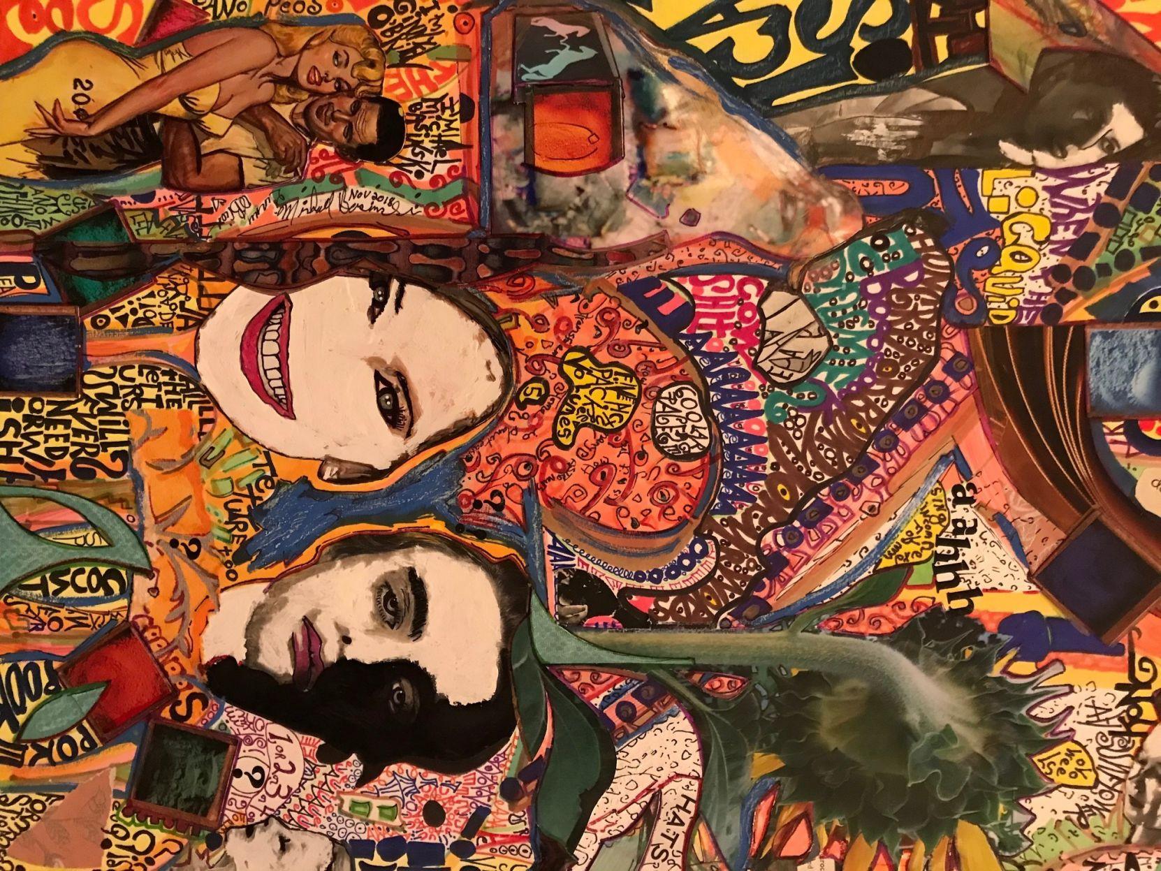Two Artists Merge In Collaborative Exhibit Combination Of The Two Arts Buffalonews Com