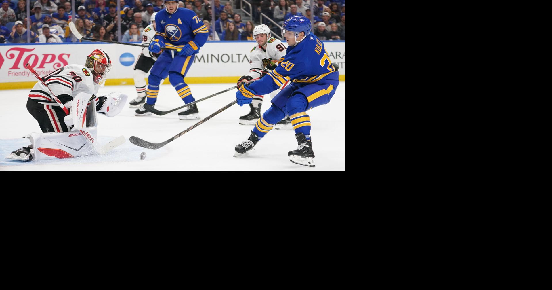 Scenes from the Sabres' home opener win over Blackhawks – Buffalo News