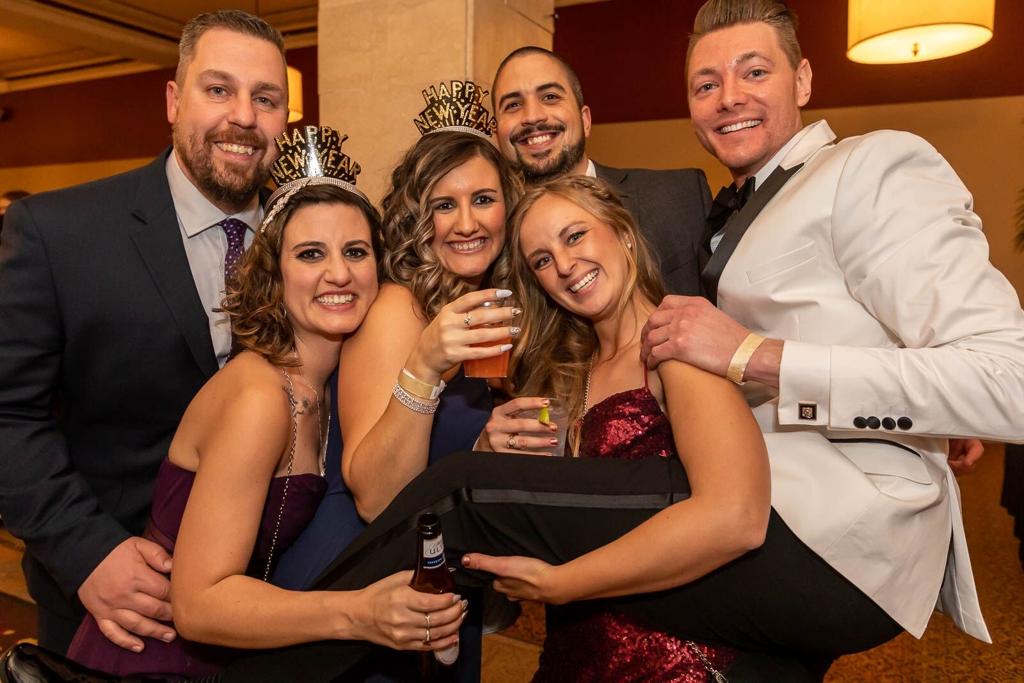 Smiles at Statler City Ice Ball on New Year's Eve ...