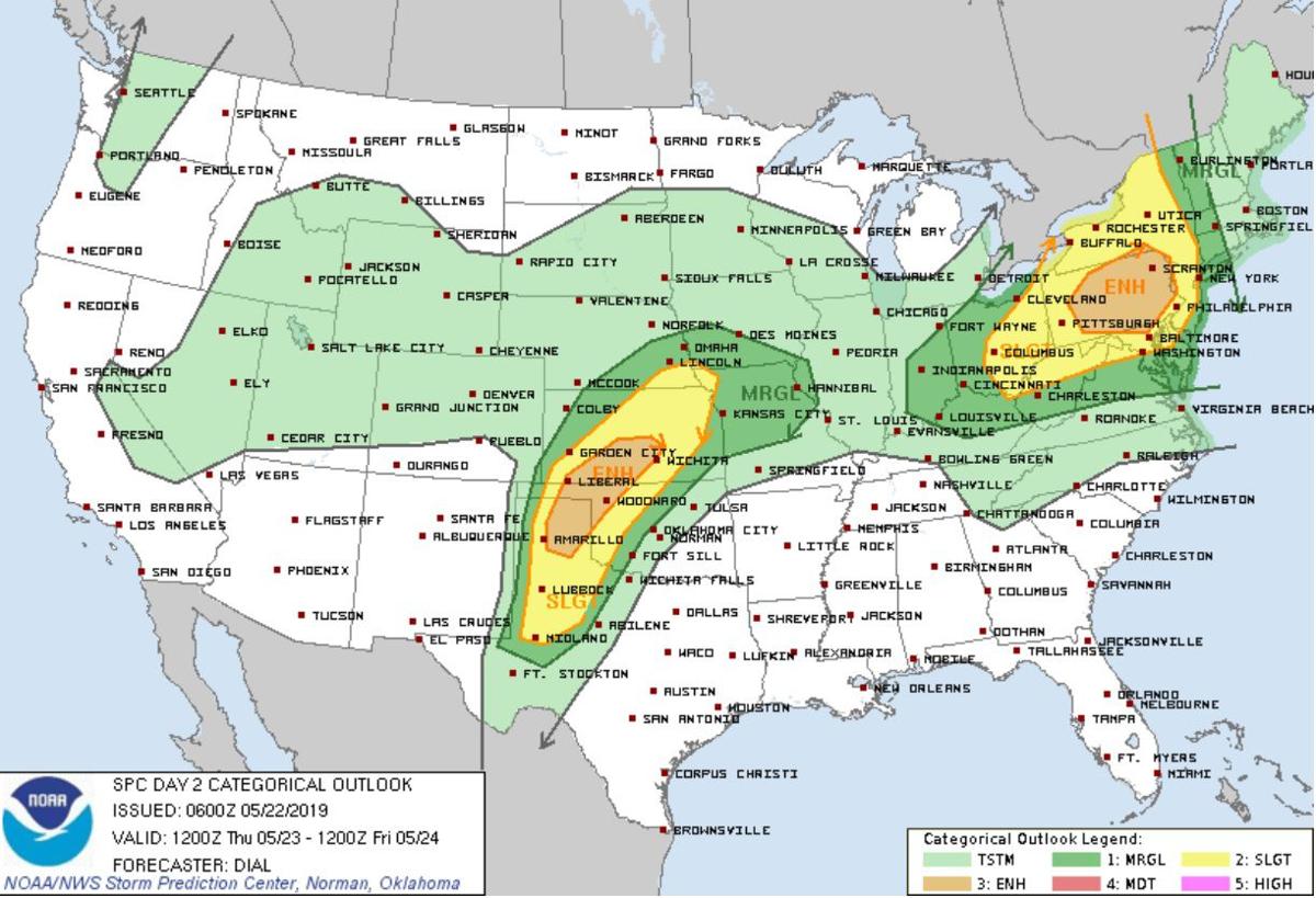Severe Storms Small Risk Of A Tornado In Thursday S Forecast For Wny Local News Buffalonews Com