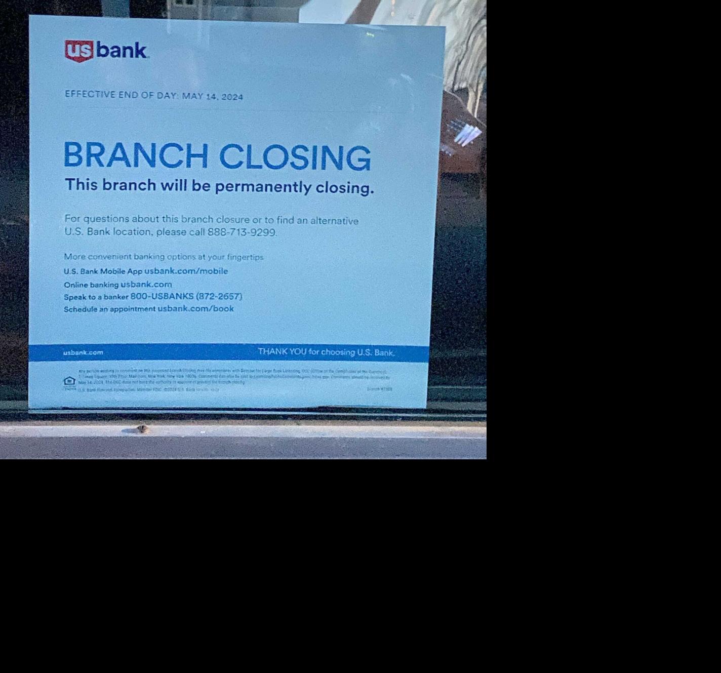US Bank closing Siren branch News
