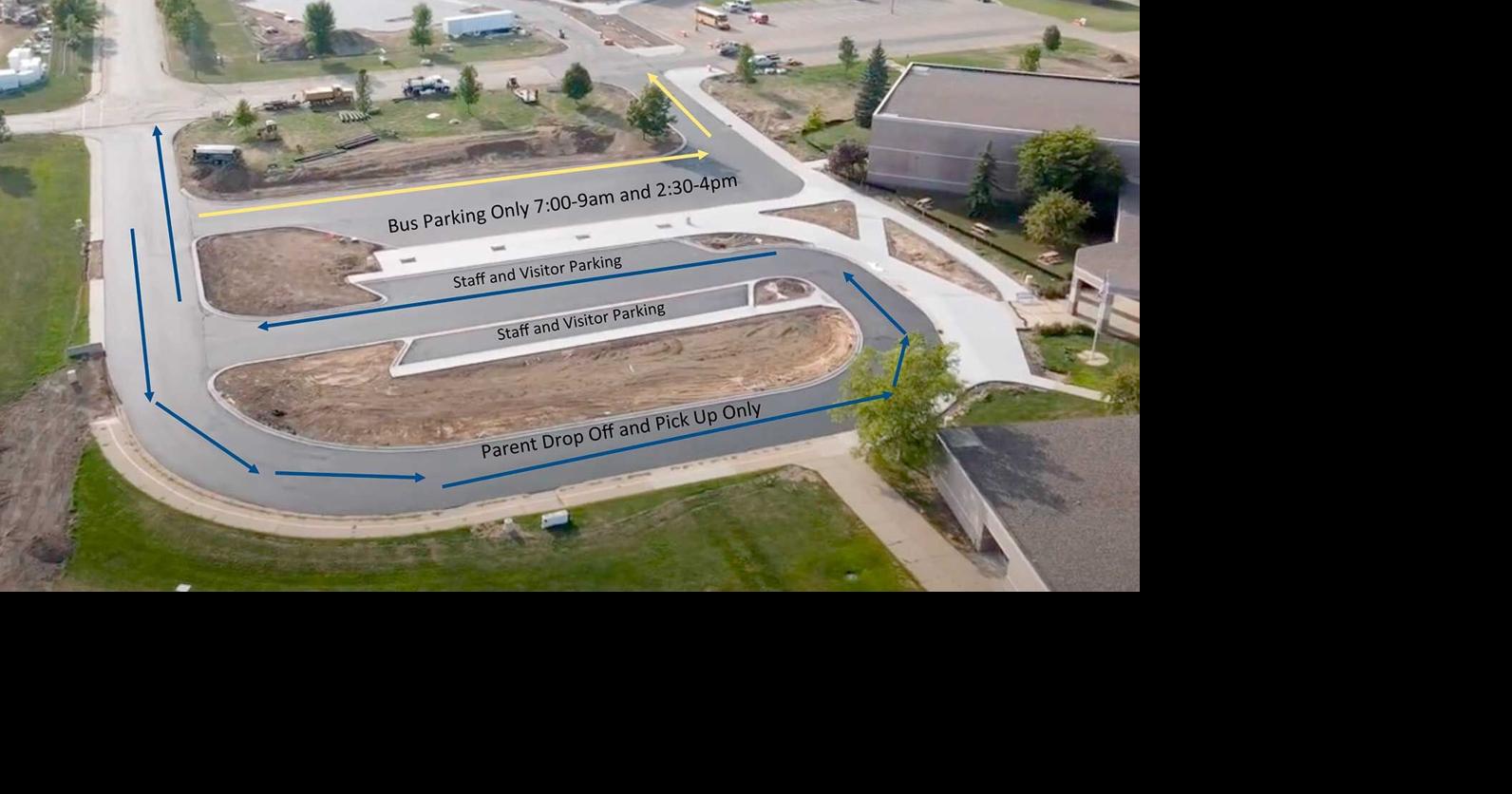 Grantsburg School campus parking plan explained News
